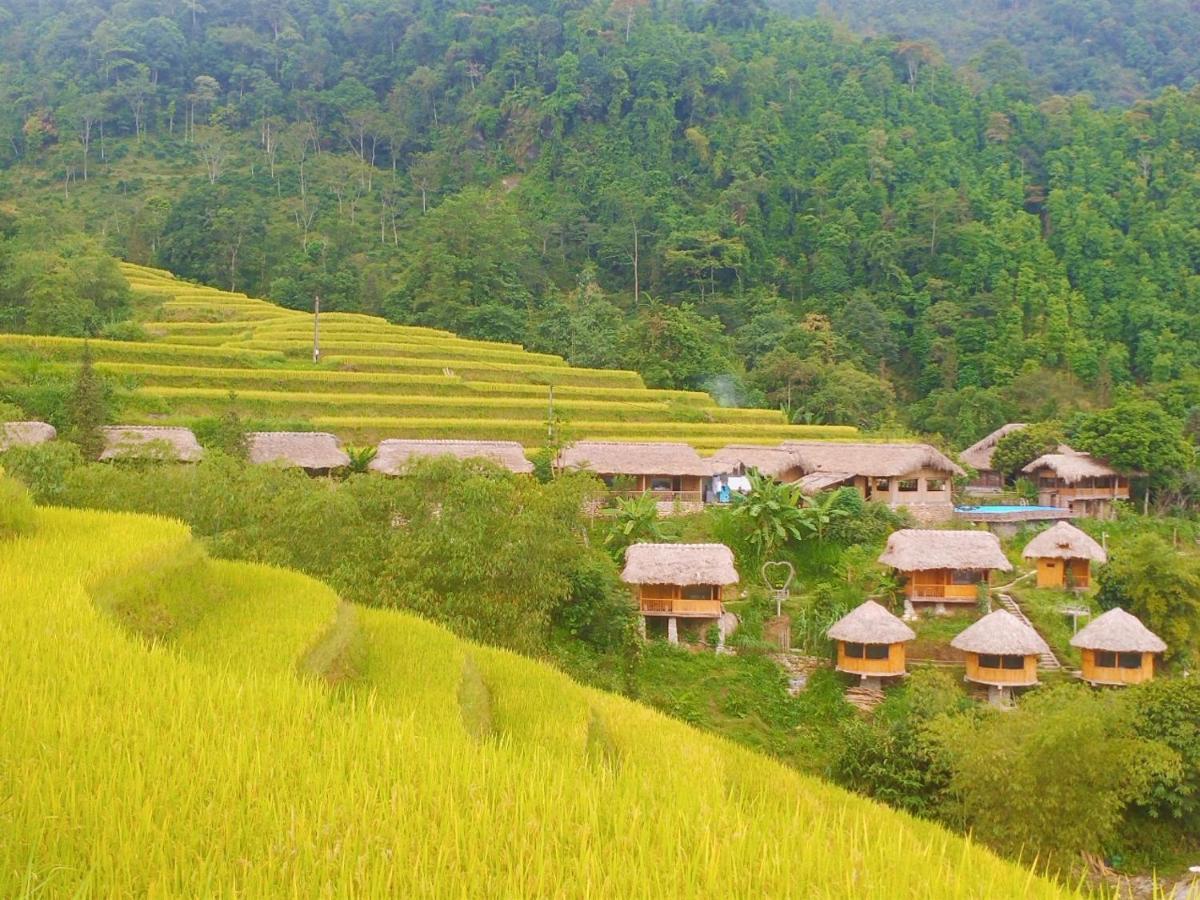 Bungalow Hoang Su Phi Hotel Exterior photo